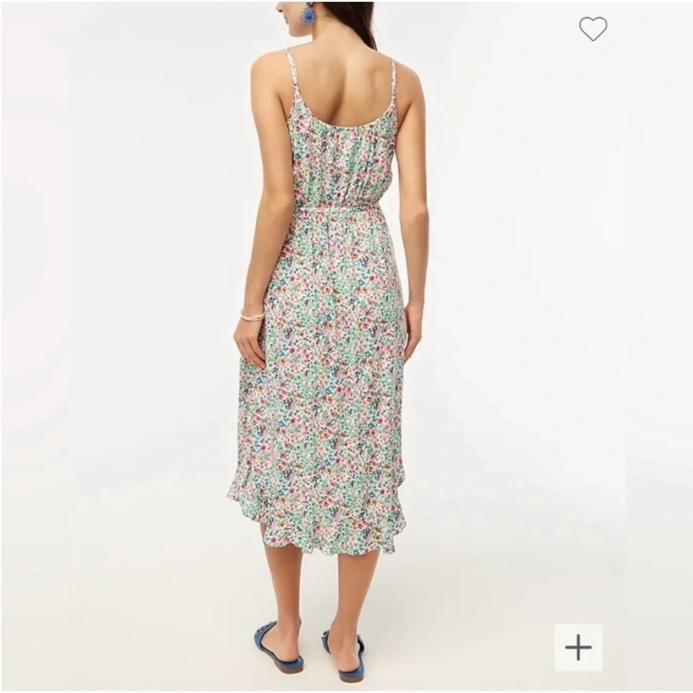 J. Crew Ruffle Floral Midi Dress - Picture 11 of 11